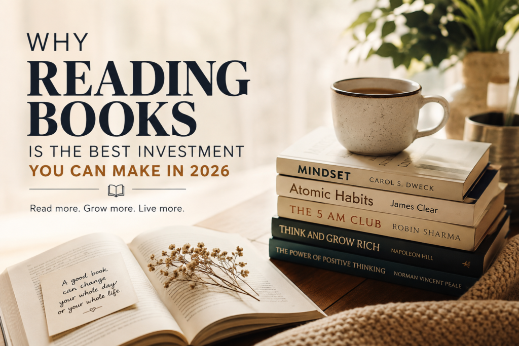 Why Reading Books Is the Best Investment You Can Make in 2026